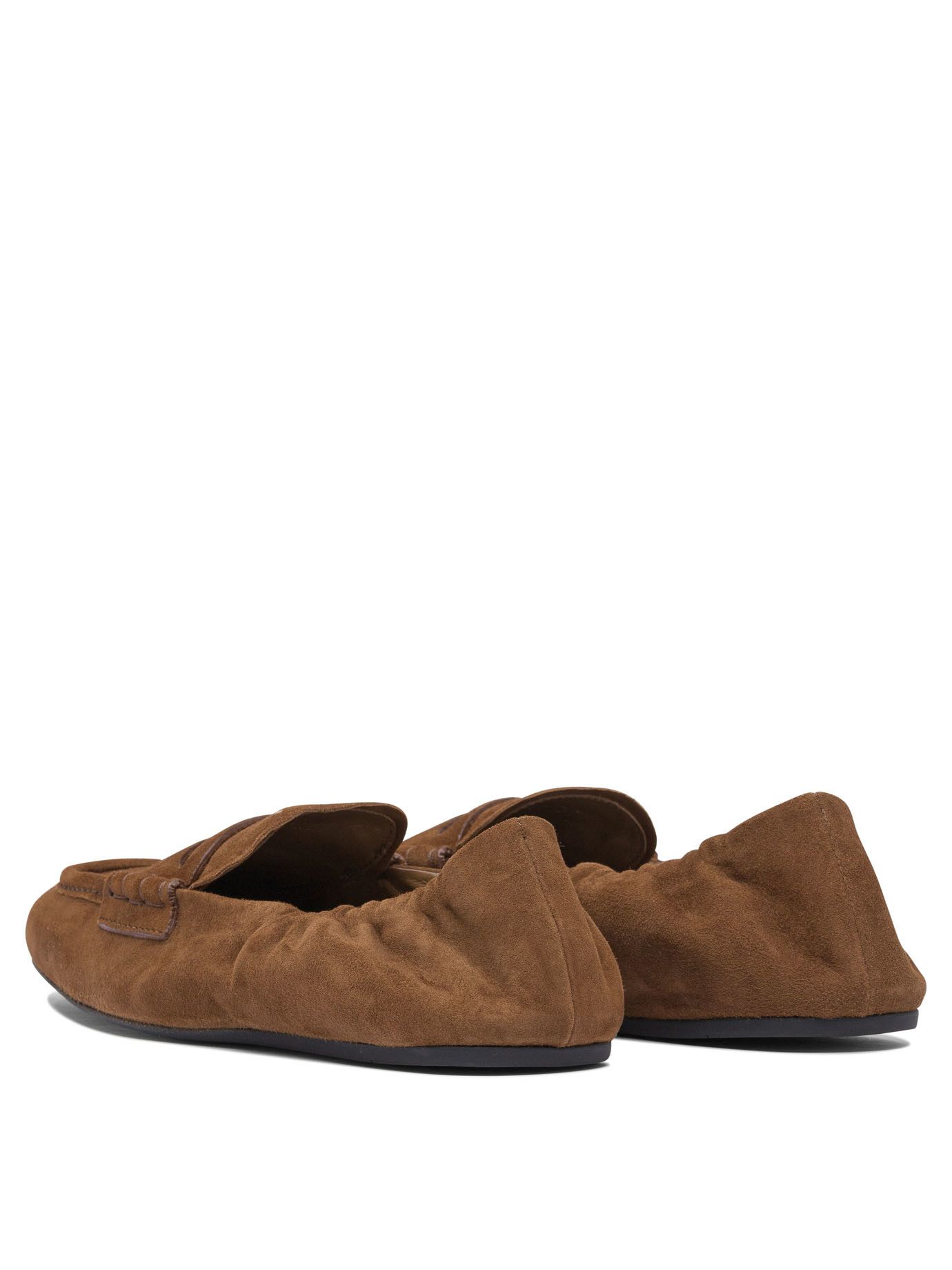 Miu Miu Miu Miu Suede Leather Loafers IT 37 Women - USA Duties Paid Size US 7 / IT 37 - 4 Thumbnail