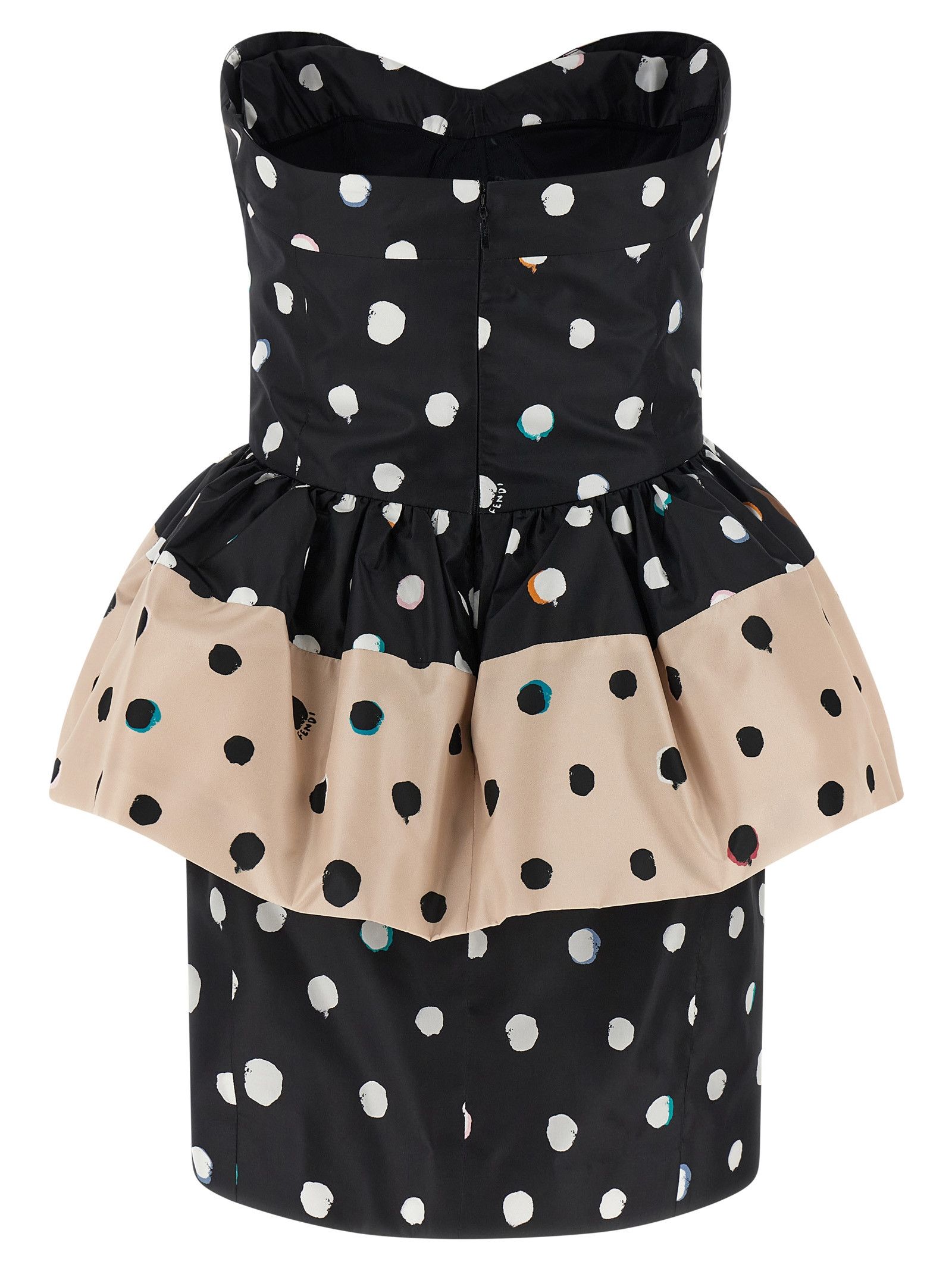 Fendi 'Falena Dots' dress Size M / US 6-8 / IT 42-44 - 2 Thumbnail