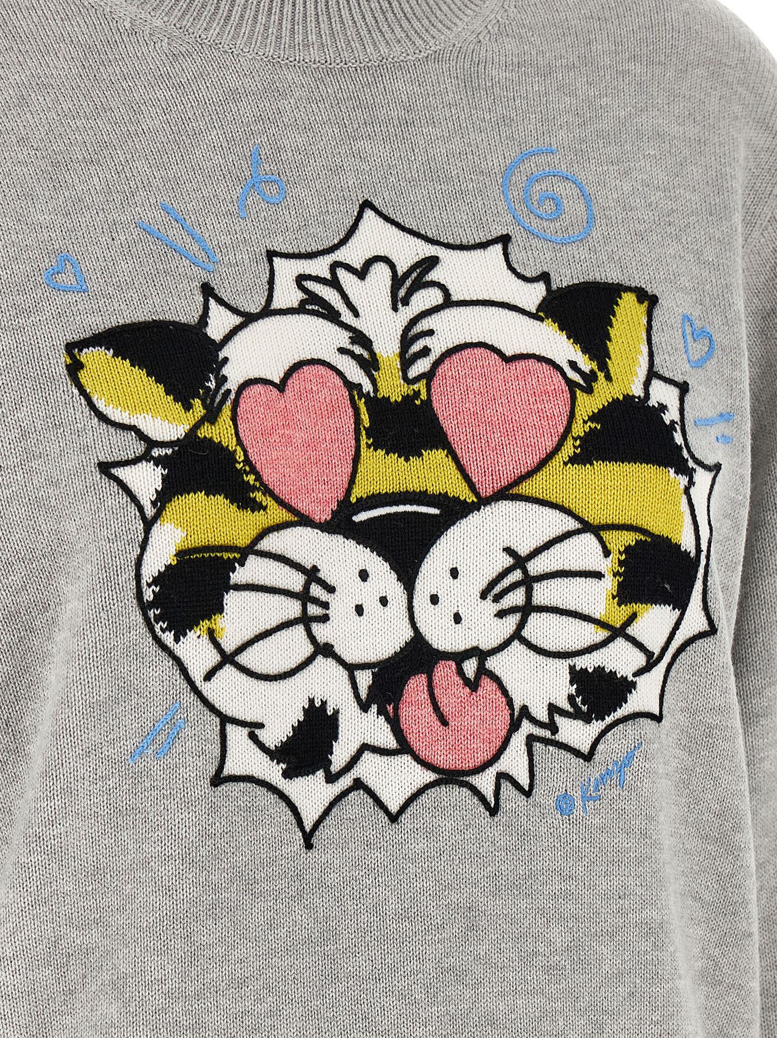 Kenzo 'KENZO Wild Tiger' sweater Size M / US 6-8 / IT 42-44 - 4 Thumbnail