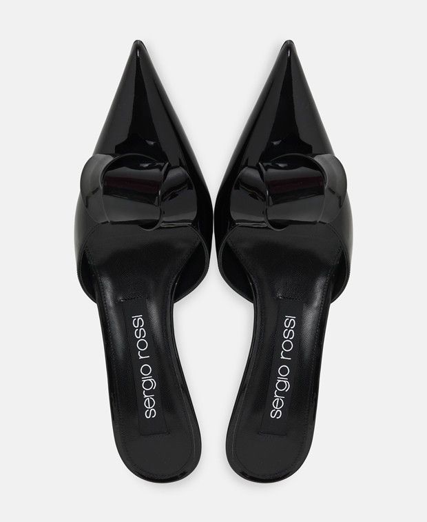 Sergio Rossi Gruppo Mules Size US 6 / IT 36 - 3 Thumbnail