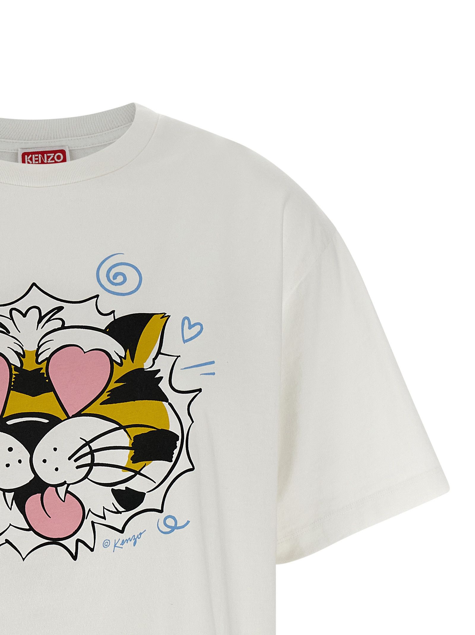 Kenzo 'Wild Tiger' T-shirt Size L / US 10 / IT 46 - 3 Thumbnail