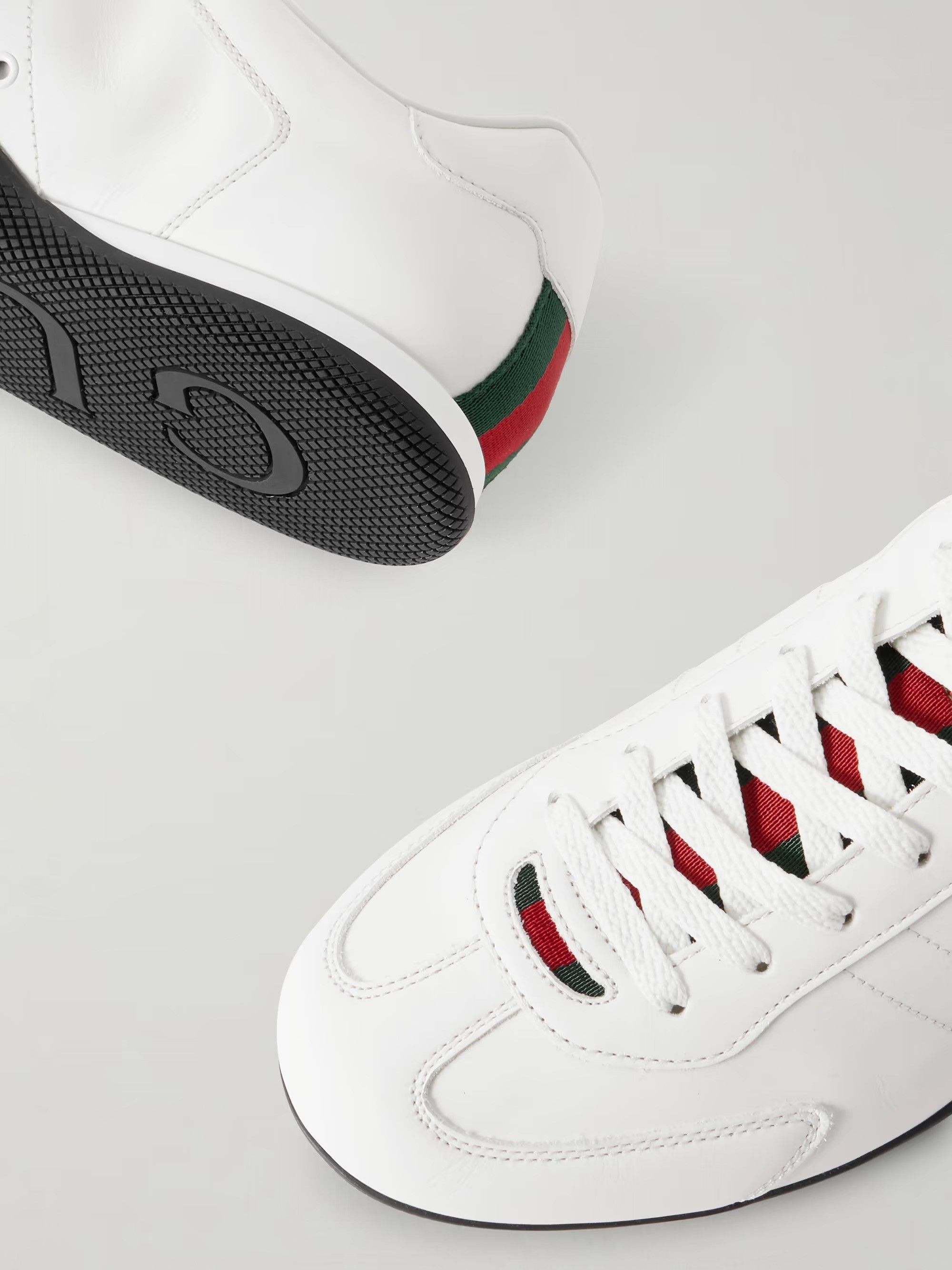 Gucci Gucci Shift Leather Sneakers 10 Men - USA Duties Paid