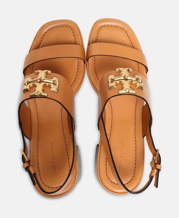 Tory Burch Eleanor Sandals Size US 7 / IT 37 - 3 Thumbnail