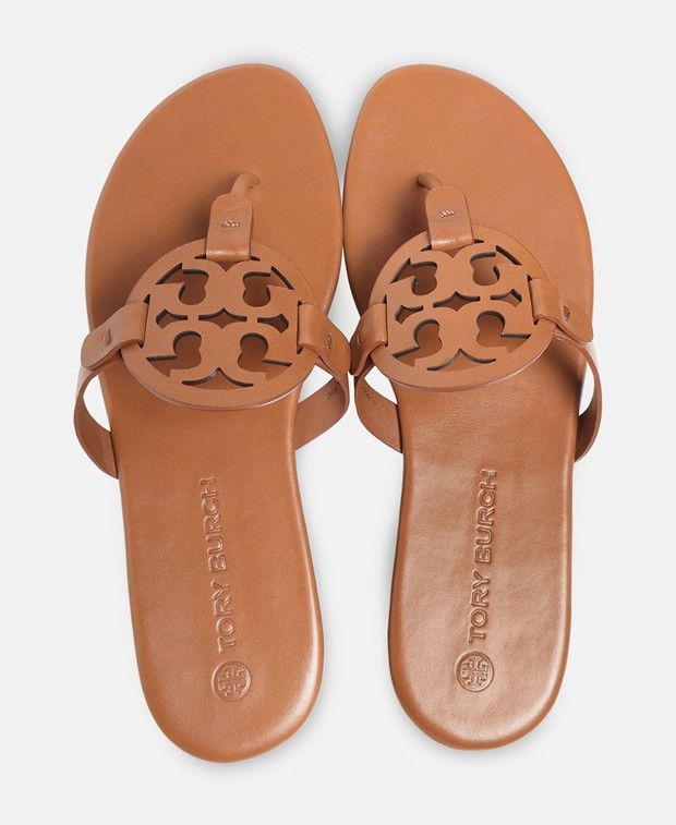 Tory Burch Miller Soft Sandals Size US 5.5 / IT 35.5 - 3 Thumbnail