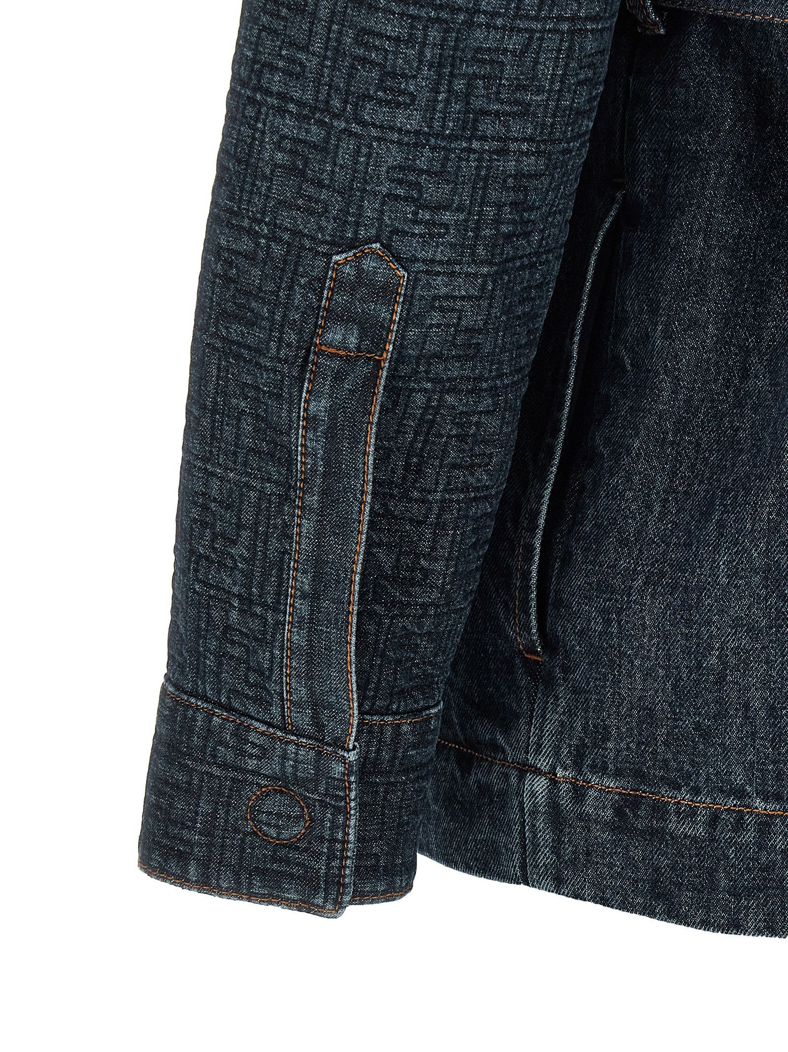 Fendi 'FF' denim jacket Size XS / US 0-2 / IT 36-38 - 4 Thumbnail