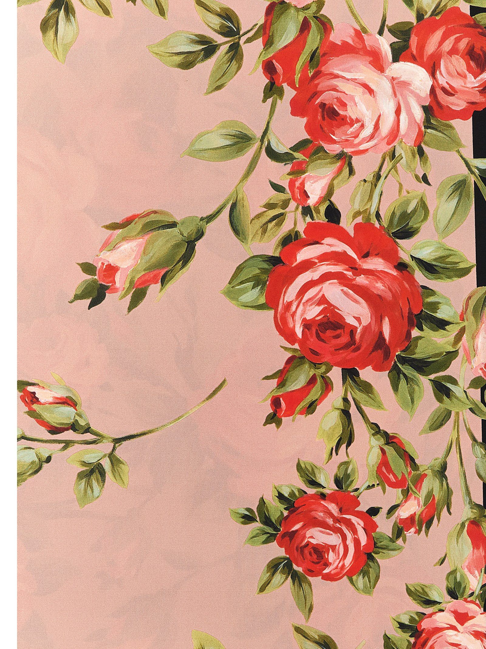 Dolce & Gabbana 'Bouquet Rose' scarf Size ONE SIZE - 3 Thumbnail