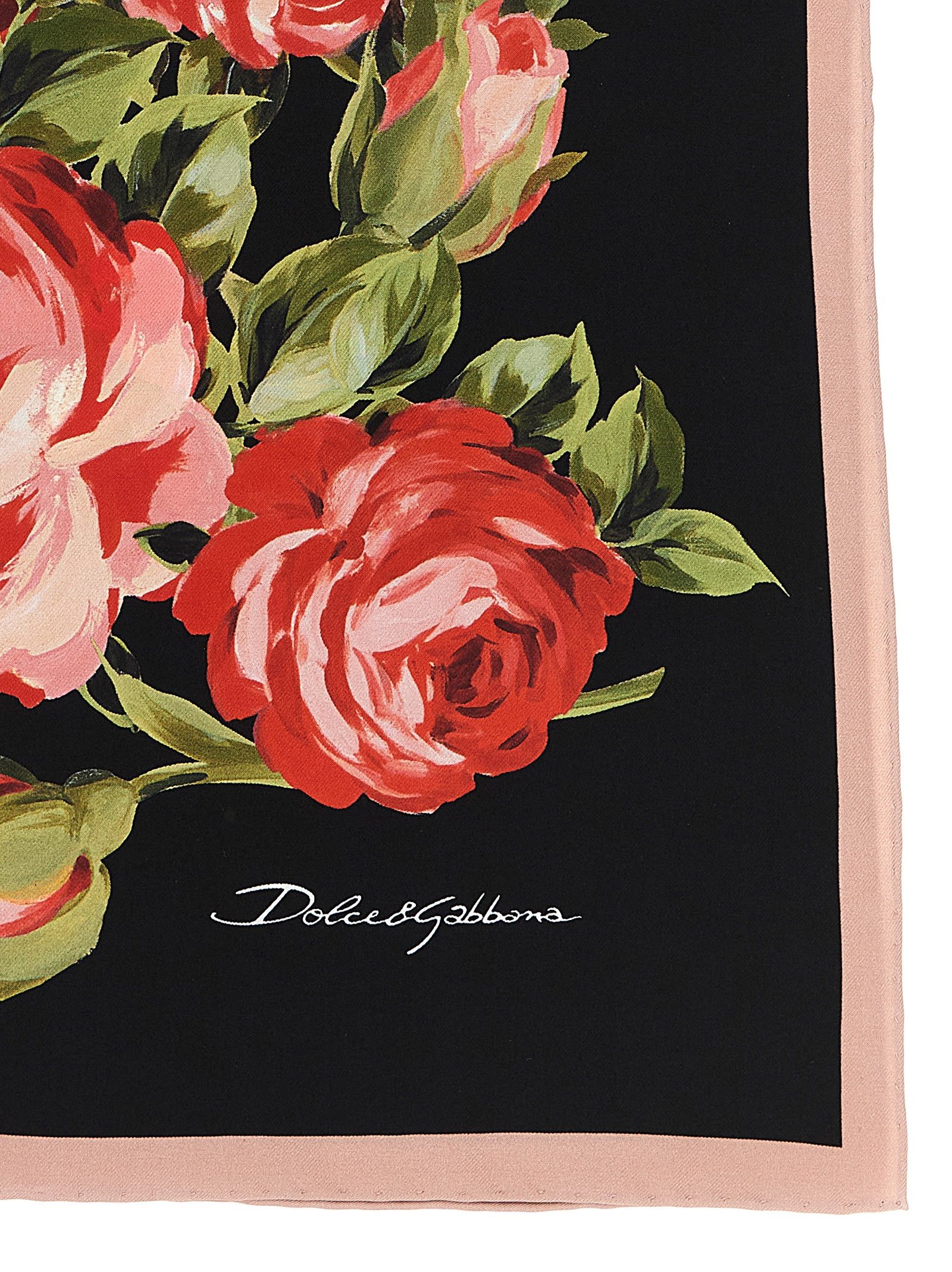 Dolce & Gabbana 'Bouquet Rose' scarf Size ONE SIZE - 2 Thumbnail