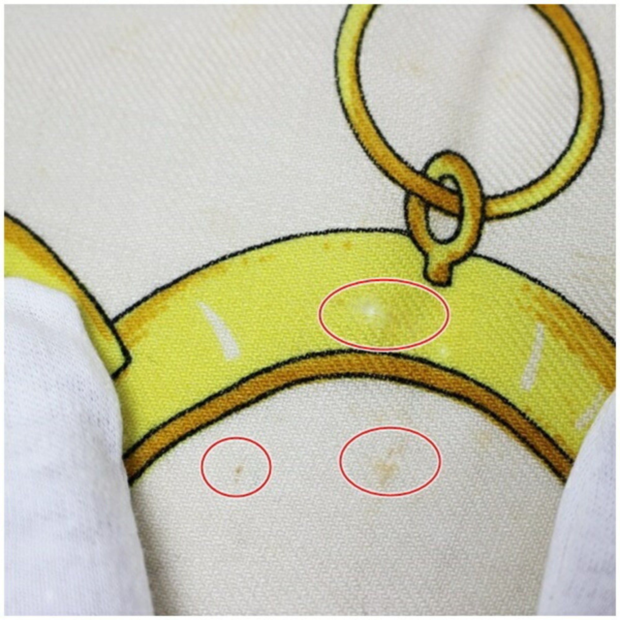 Gucci Gucci large scarf/muffler in ivory, gray, and yellow. for women. Size ONE SIZE - 8 Thumbnail