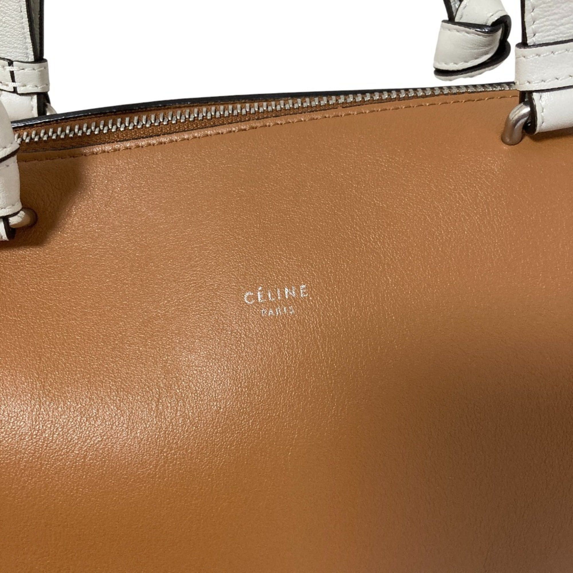 Celine CELINE 2-Way Small Soft Cube Shoulder Bag/Handbag Brown Women's Size ONE SIZE - 6 Thumbnail