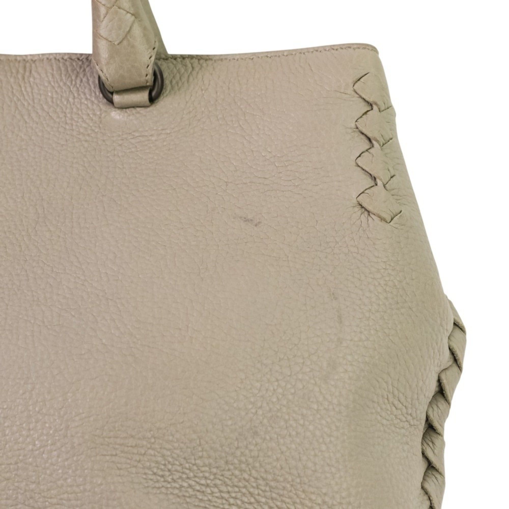 Bottega Veneta BOTTEGA VENETA Intrecciato 2-way handbag, gray, for women Size ONE SIZE - 11 Thumbnail