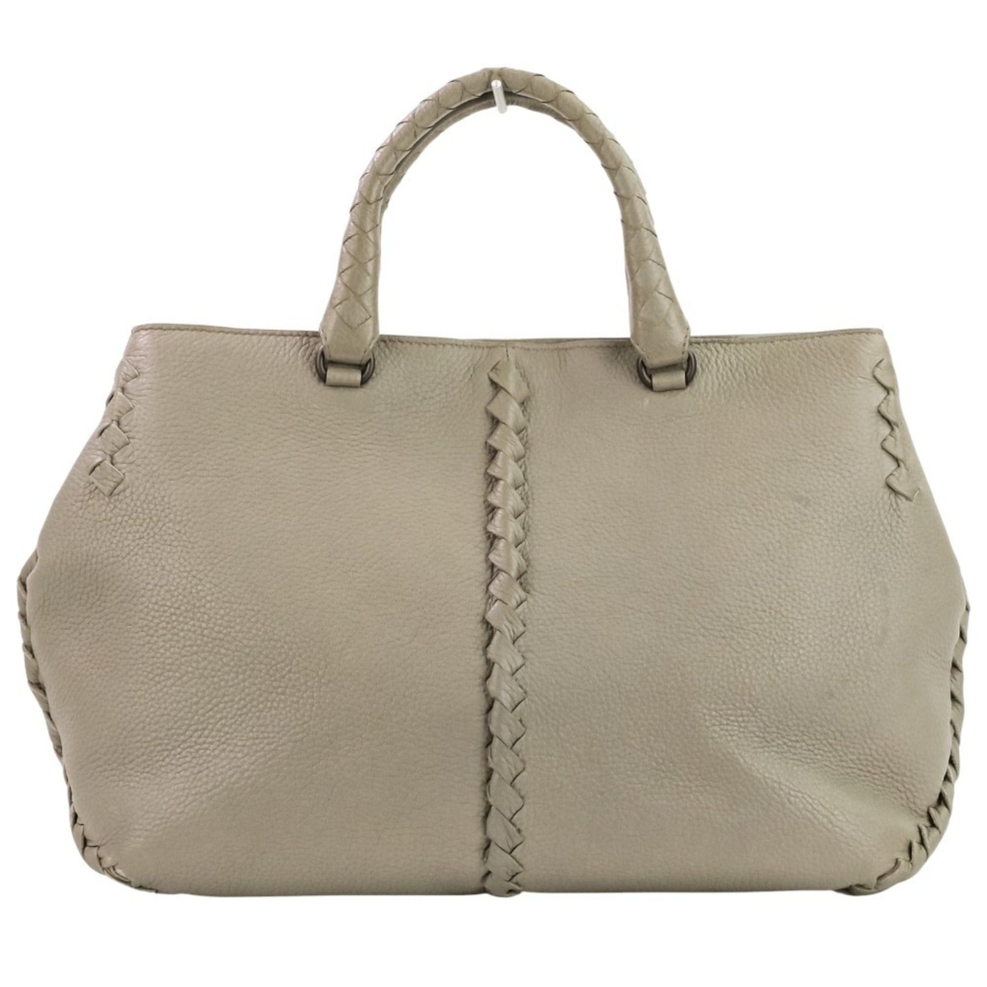 Bottega Veneta BOTTEGA VENETA Intrecciato 2-way handbag, gray, for women Size ONE SIZE - 2 Thumbnail