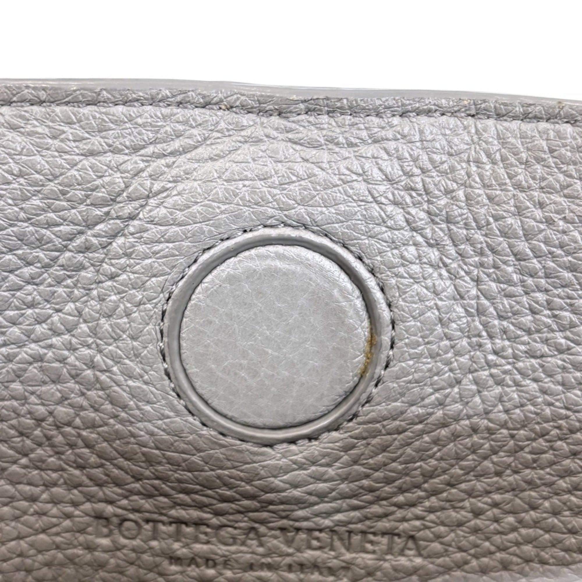 Bottega Veneta BOTTEGA VENETA Intrecciato 2-way handbag, gray, for women Size ONE SIZE - 17 Thumbnail
