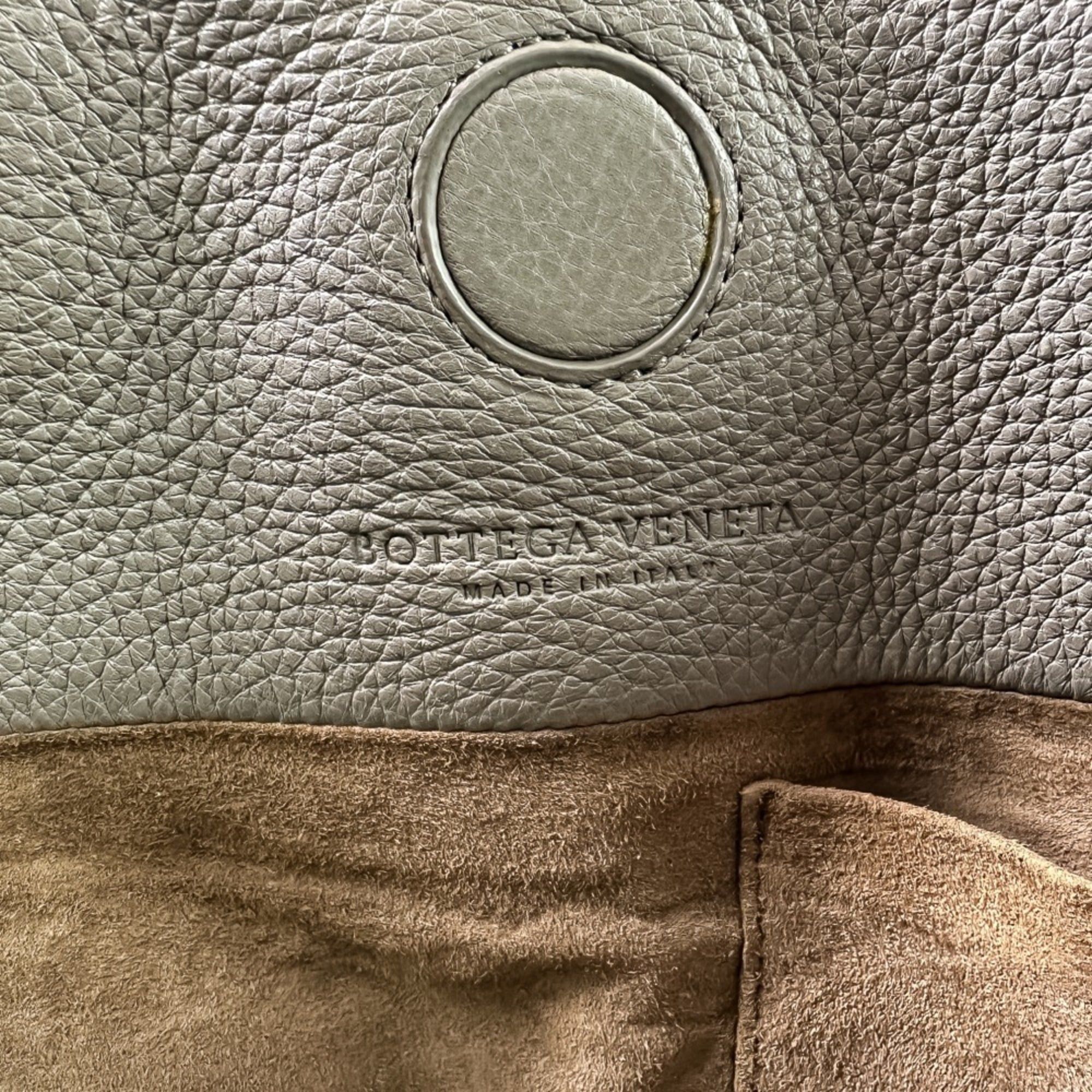 Bottega Veneta BOTTEGA VENETA Intrecciato 2-way handbag, gray, for women Size ONE SIZE - 8 Thumbnail