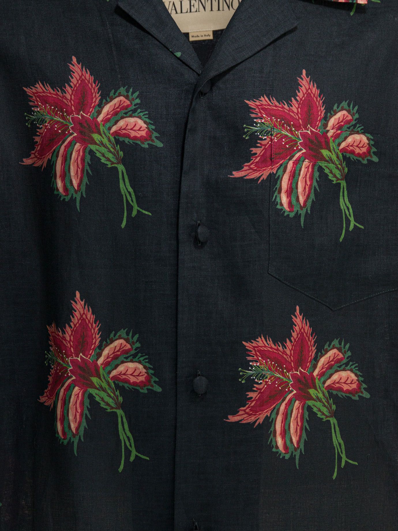 Papier Floral Casual Shirt