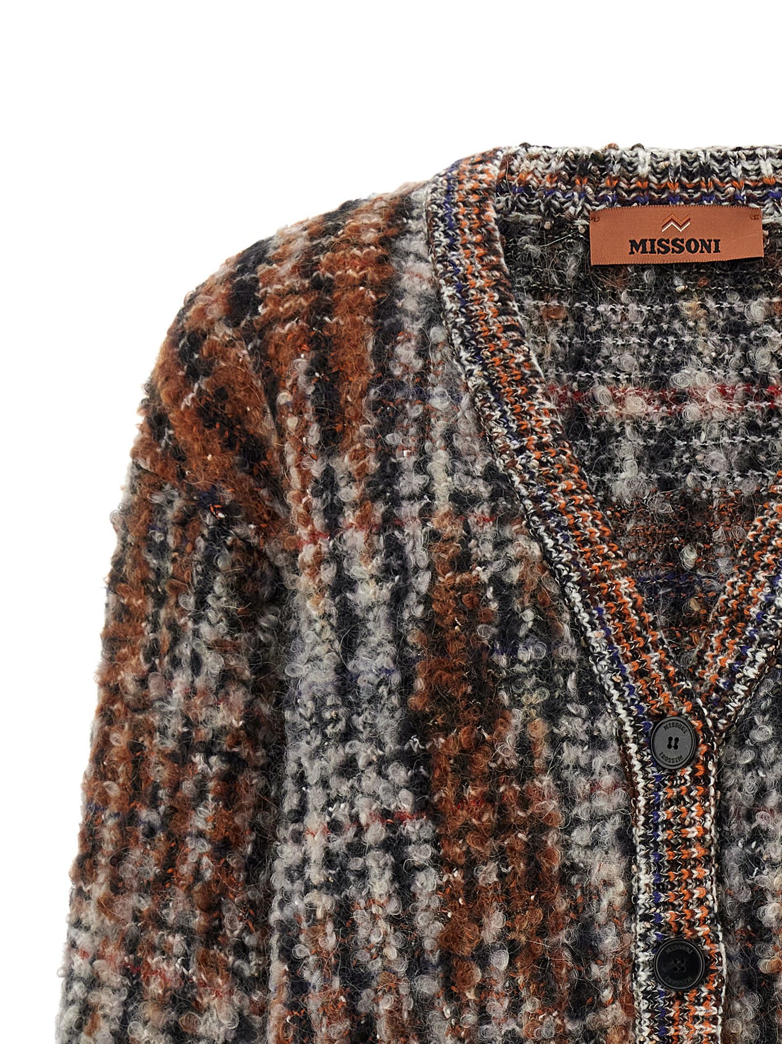 Missoni Bouclé Wool Cardigan Size XS / US 0-2 / IT 36-38 - 3 Thumbnail