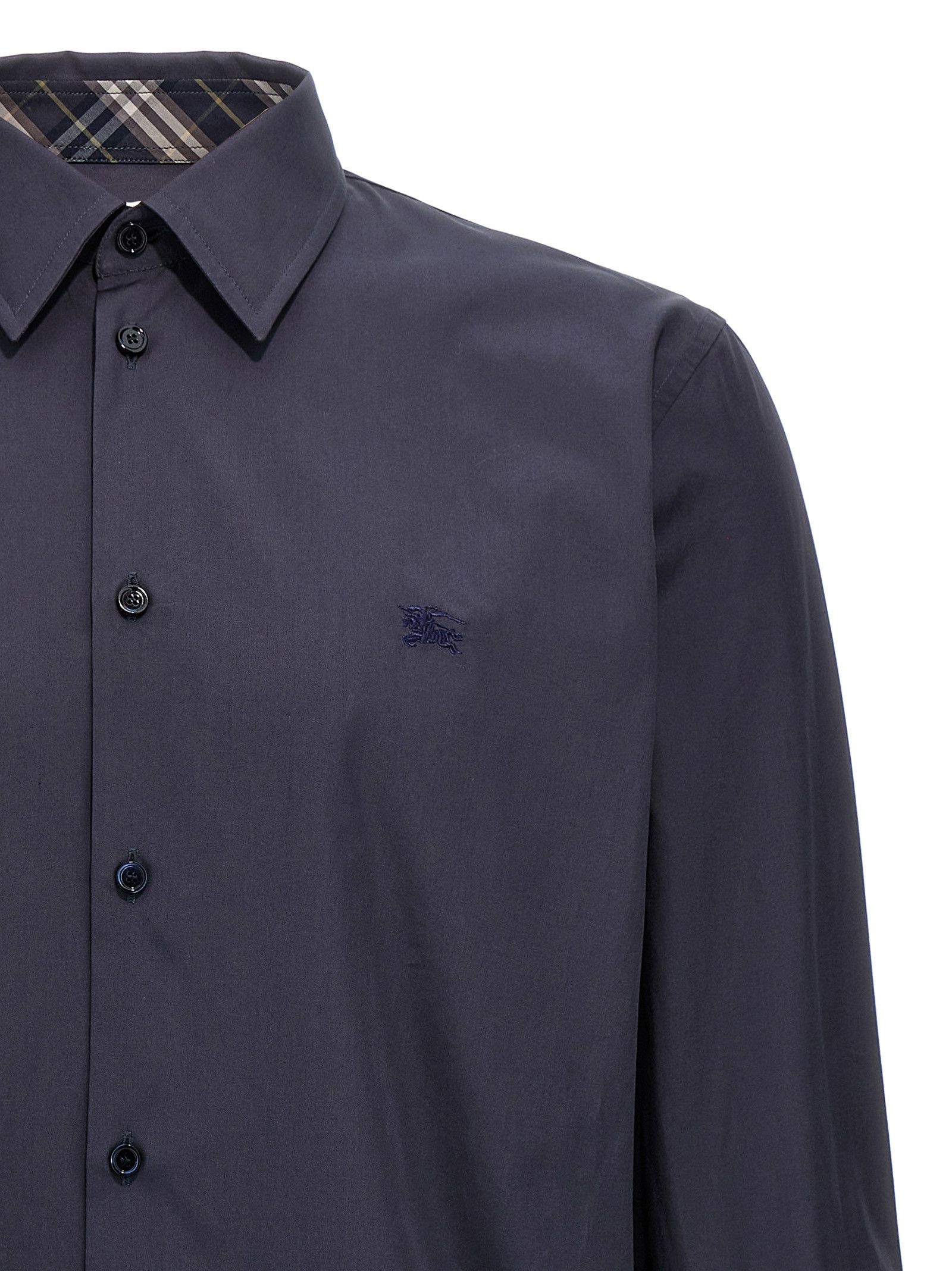 Burberry Logo Embroidery Shirt Size US S / EU 44-46 / 1 - 3 Thumbnail
