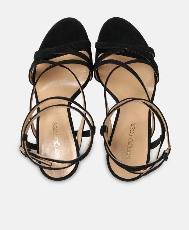 Sergio Rossi Bon Ton 105 Ankle strap sandals Size US 6 / IT 36 - 3 Thumbnail
