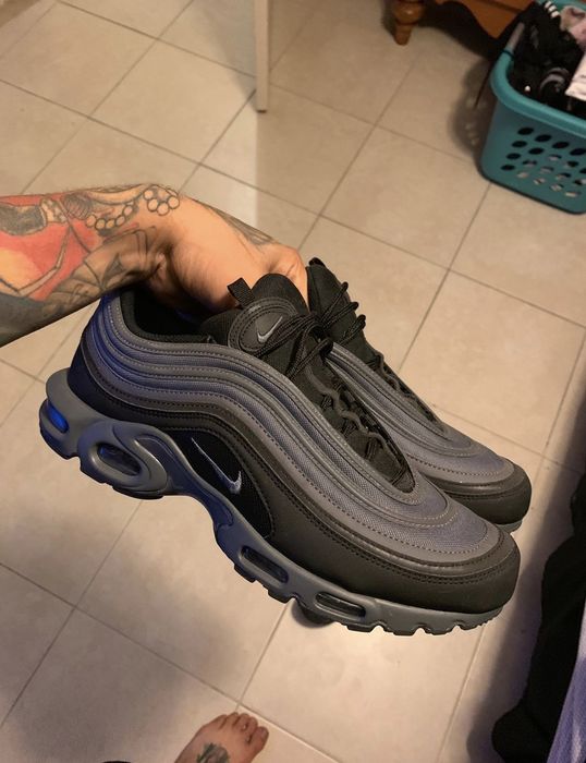 Air max 97 on sale triple black reflective