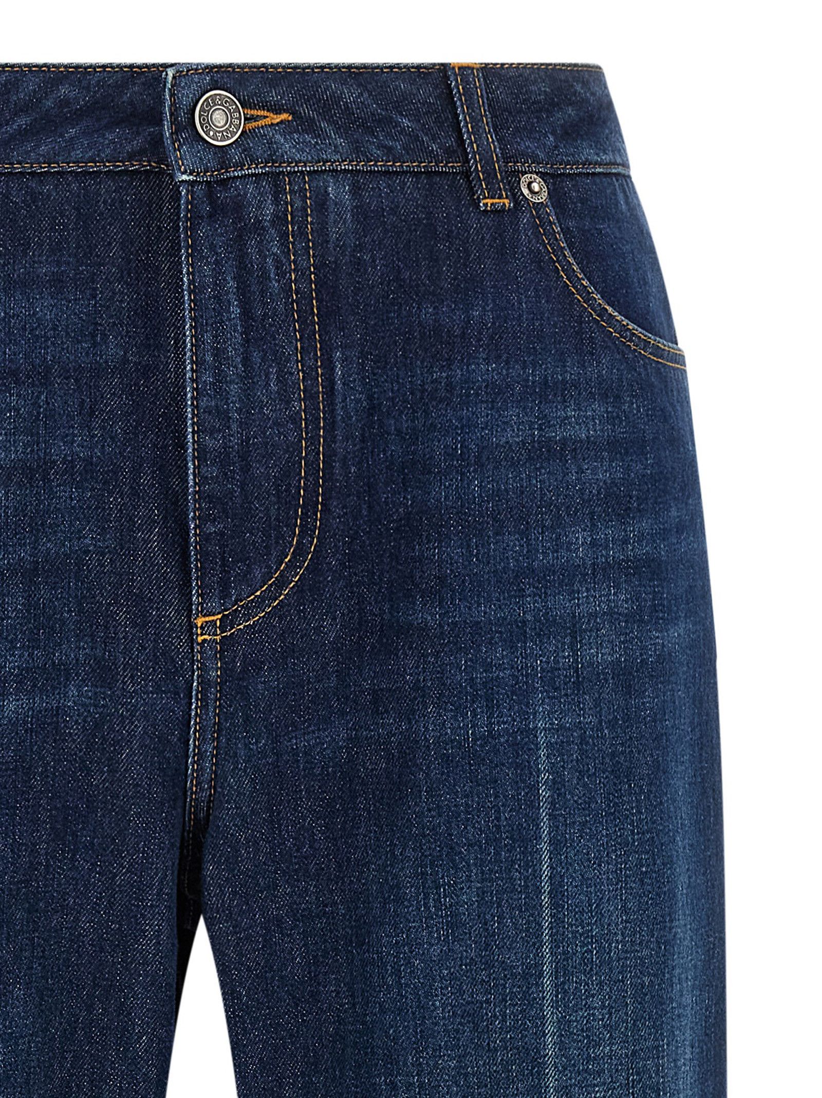 Dolce & Gabbana Stretched pleated trompe l'oeil jeans Size 26" / US 2 / IT 38 - 3 Thumbnail