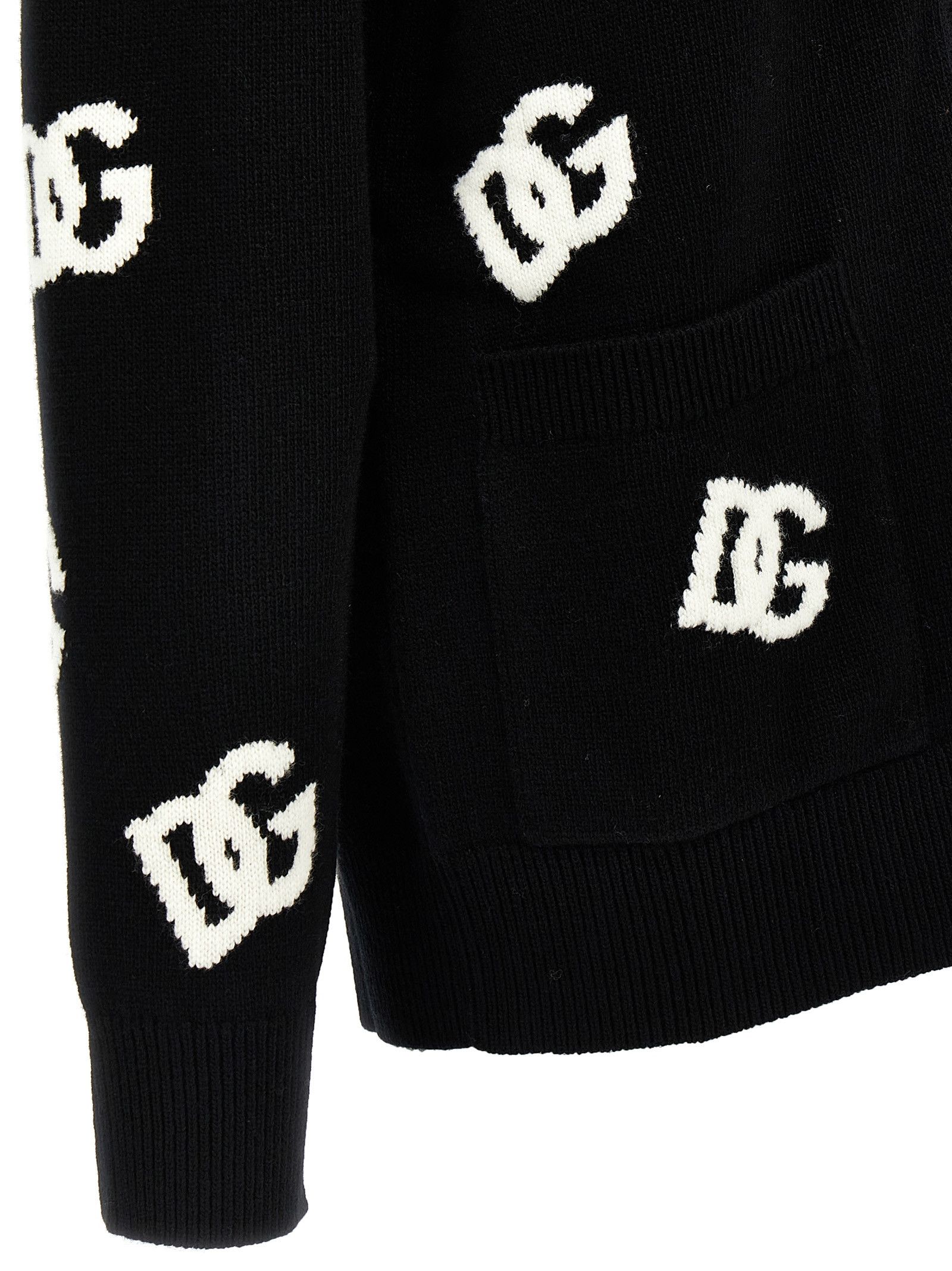 Dolce & Gabbana Jacquard logo cardigan Size XS / US 0-2 / IT 36-38 - 4 Thumbnail