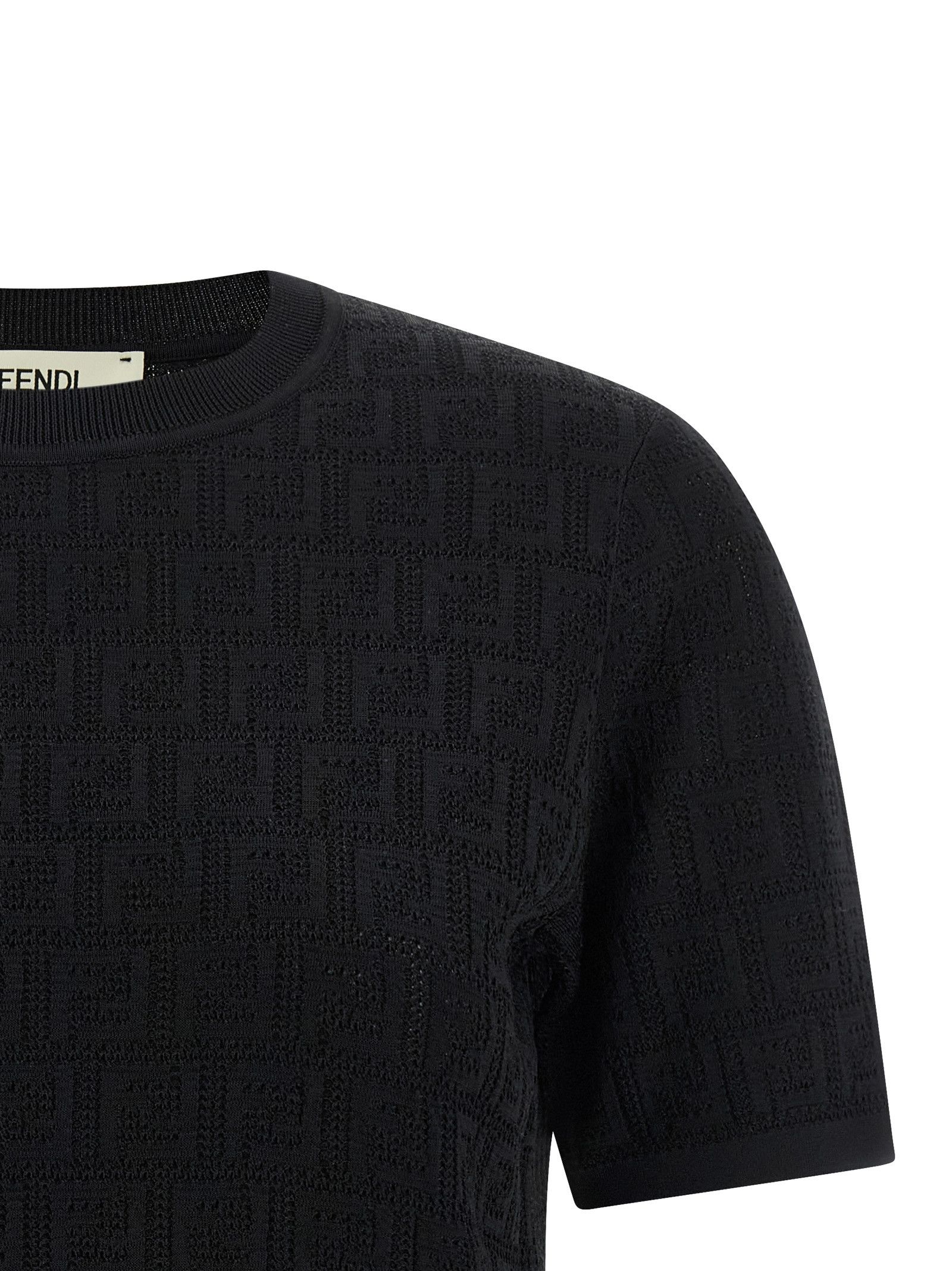 Fendi FF intarsia sweater Size S / US 4 / IT 40 - 3 Thumbnail