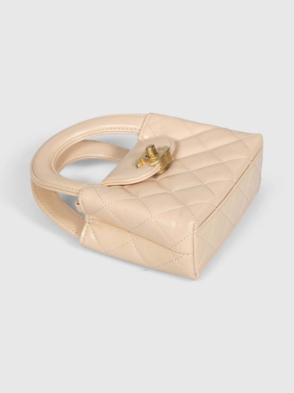 Chanel FW23 Beige Calfskin Nano Kelly Re-Edition Size ONE SIZE - 9 Thumbnail
