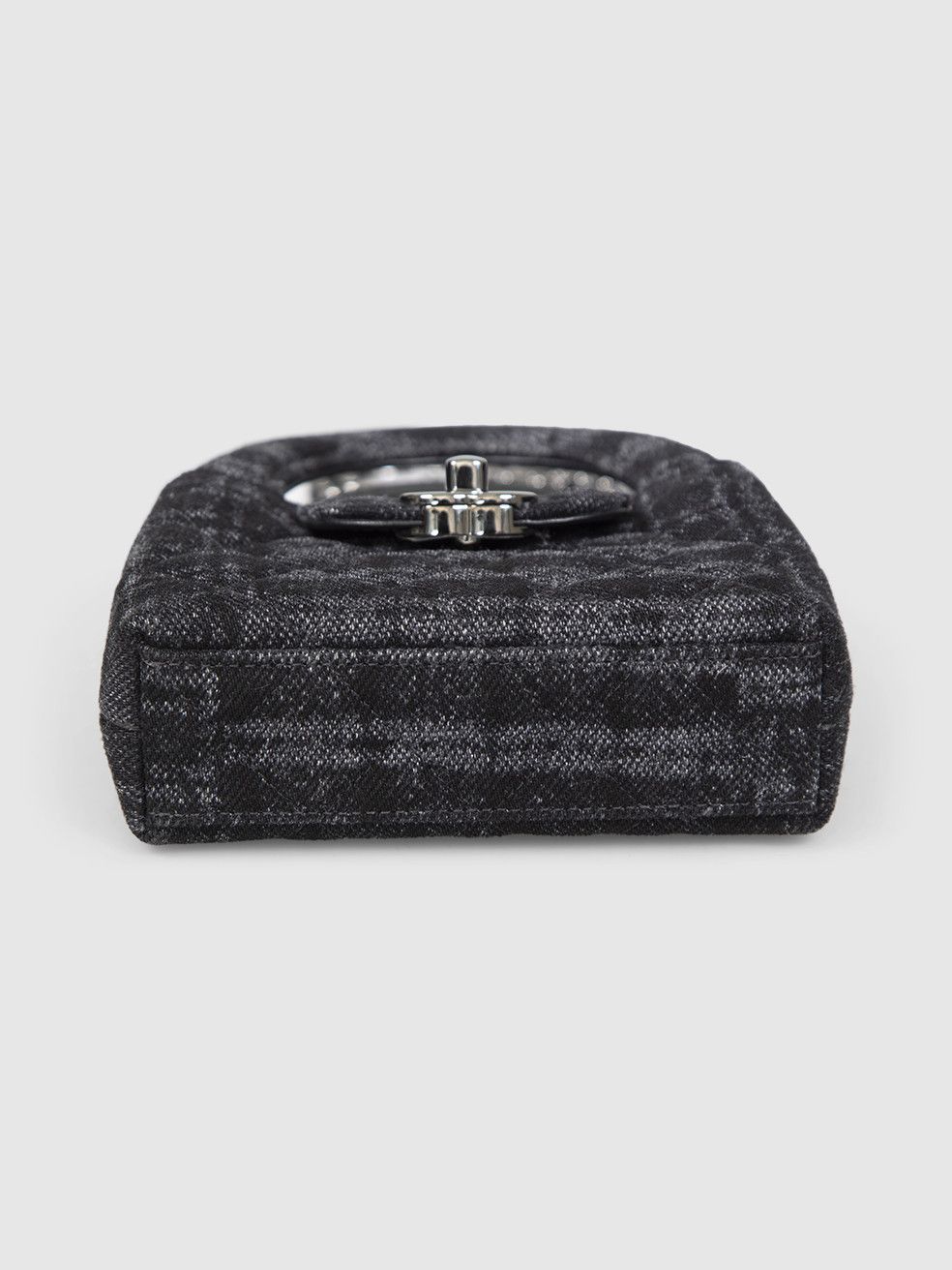 Chanel Grey Tweed Quilted Micro Kelly Size ONE SIZE - 6 Thumbnail