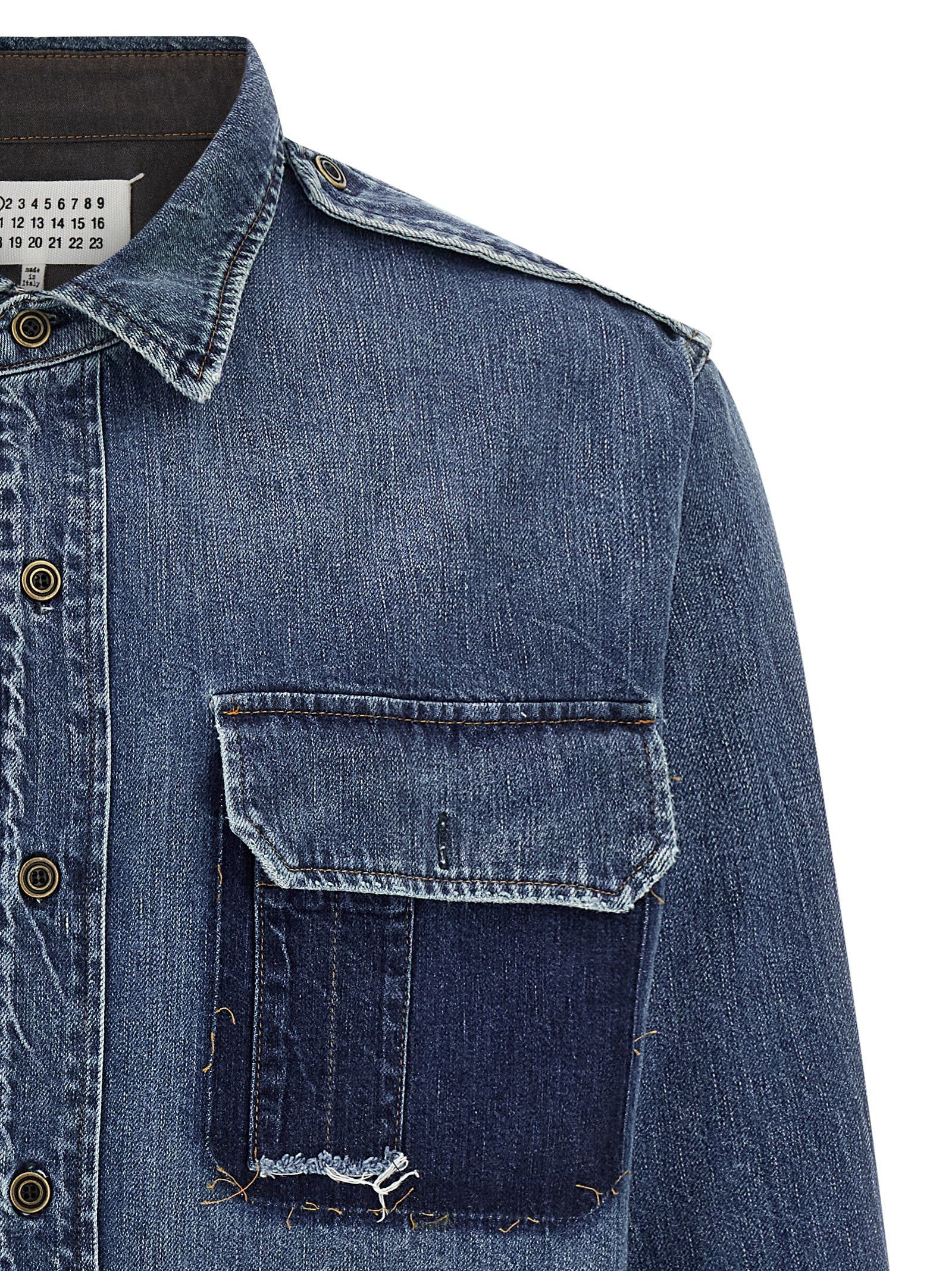 Maison Margiela Denim Shirt Size US S / EU 44-46 / 1 - 3 Thumbnail