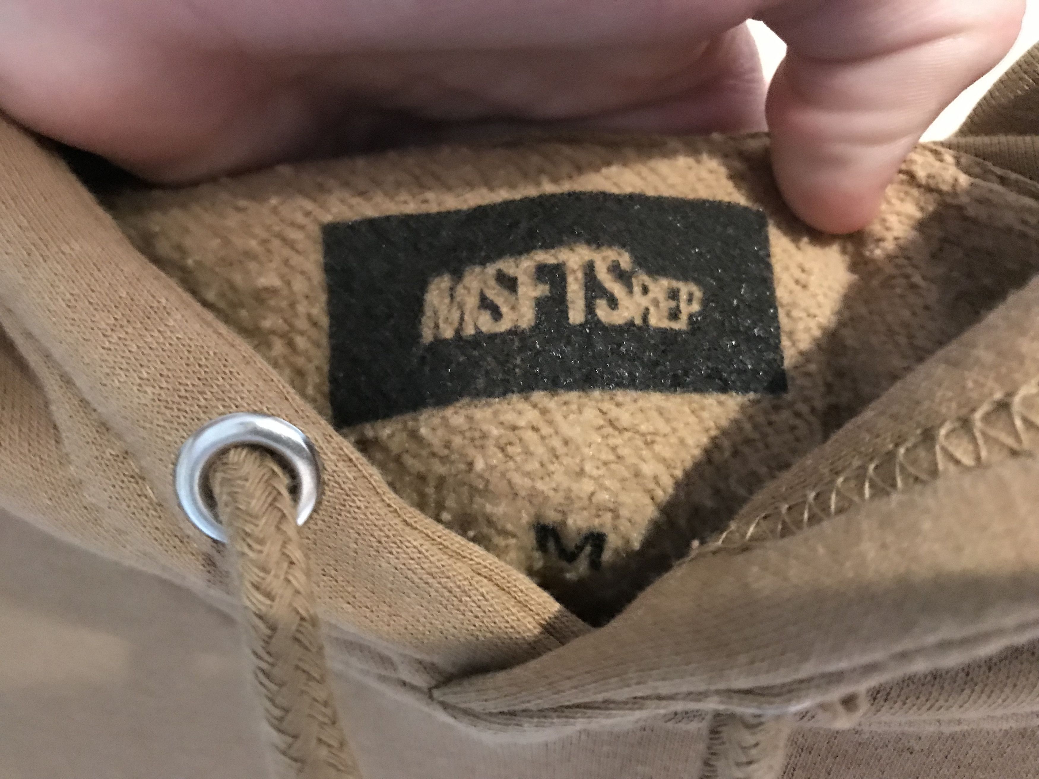 Syre hoodie tan discount