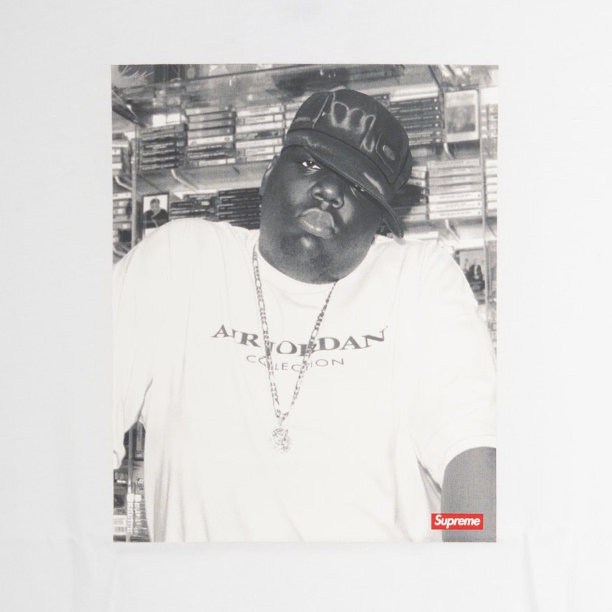 Jordan Biggie Short Sleeve Tee Shirt White