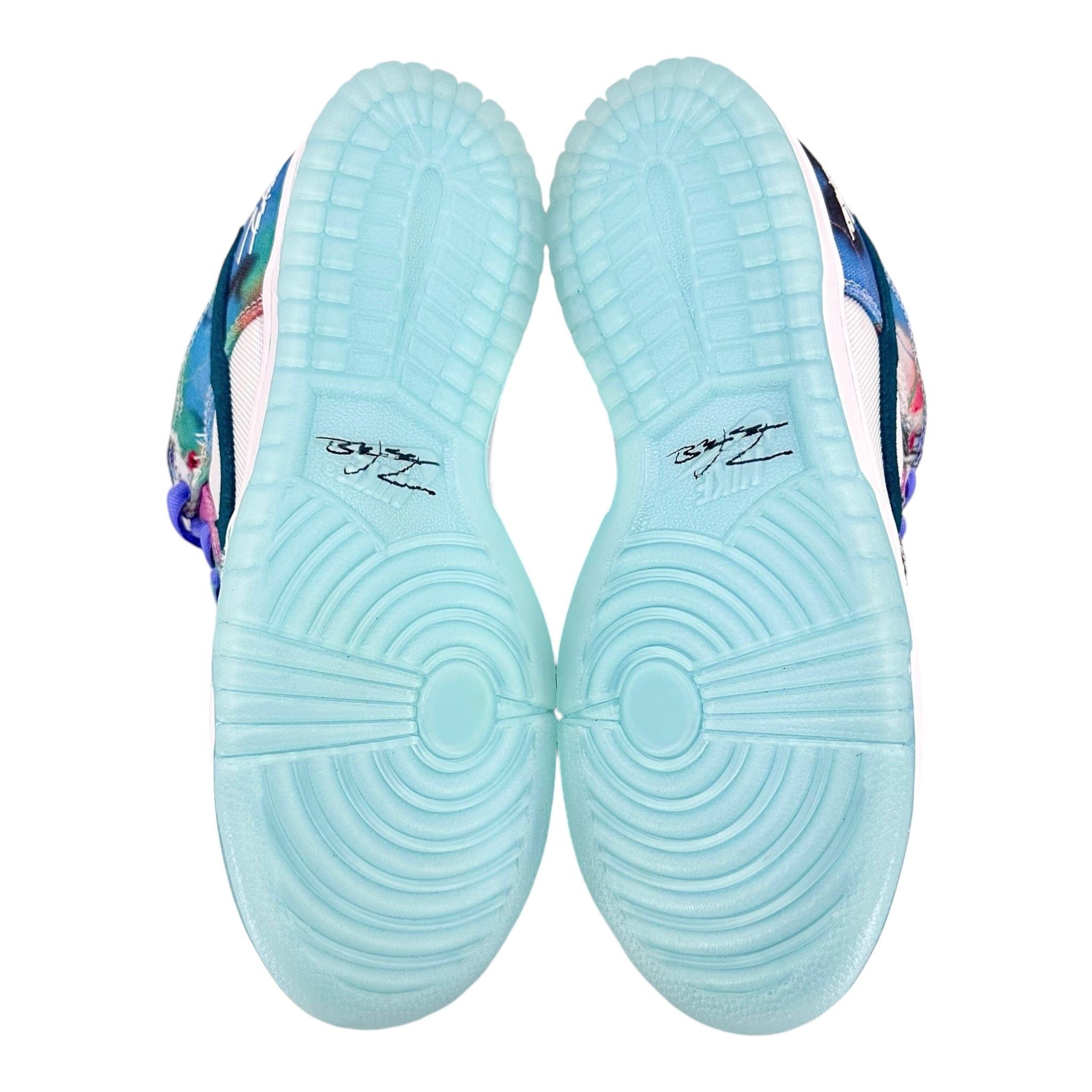 Nike SB Dunk Low Futura Laboratories Bleached Aqua Size US 12 / EU 45 - 7 Thumbnail