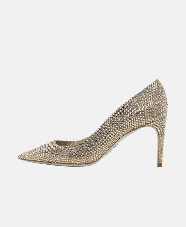 Rene Caovilla Carrie Pumps Size US 7.5 / IT 37.5 - 4 Thumbnail