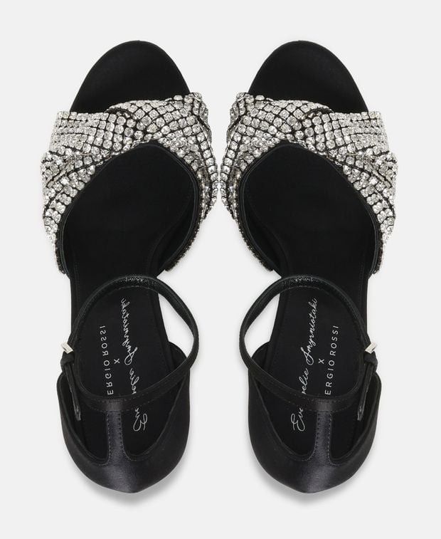 Sergio Rossi Evangelie 080 Ankle strap sandals Size US 8.5 / IT 38.5 - 3 Thumbnail