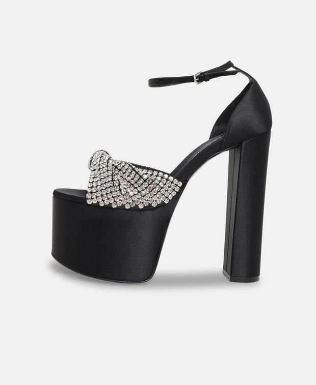 Sergio Rossi Evangelie 080 Ankle strap sandals Size US 9.5 / IT 39.5 - 4 Thumbnail