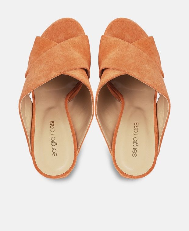 Sergio Rossi Alma Wedge sandals Size US 9 / IT 39 - 3 Thumbnail