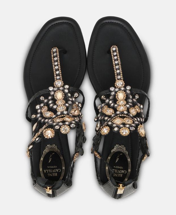 Rene Caovilla Veneziana Sandals Size US 6.5 / IT 36.5 - 3 Thumbnail