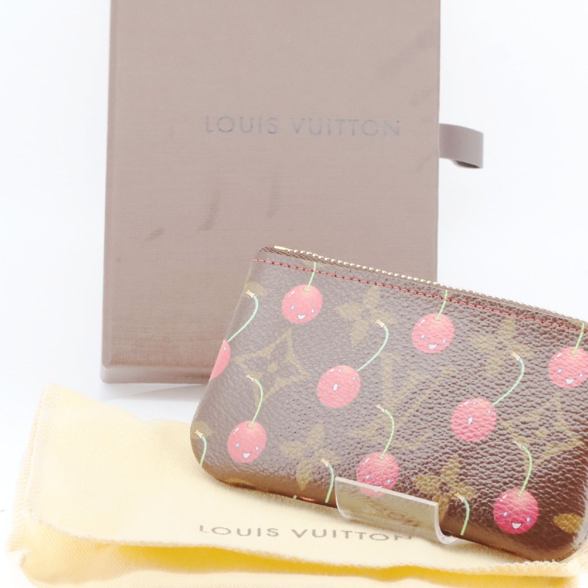 Louis Vuitton Louis Vuitton Louis Vuitton Pochette Clés Monogram Coin Case Textile Coin Case M95042 DUTY FREE for USA Size ONE SIZE - 9 Thumbnail