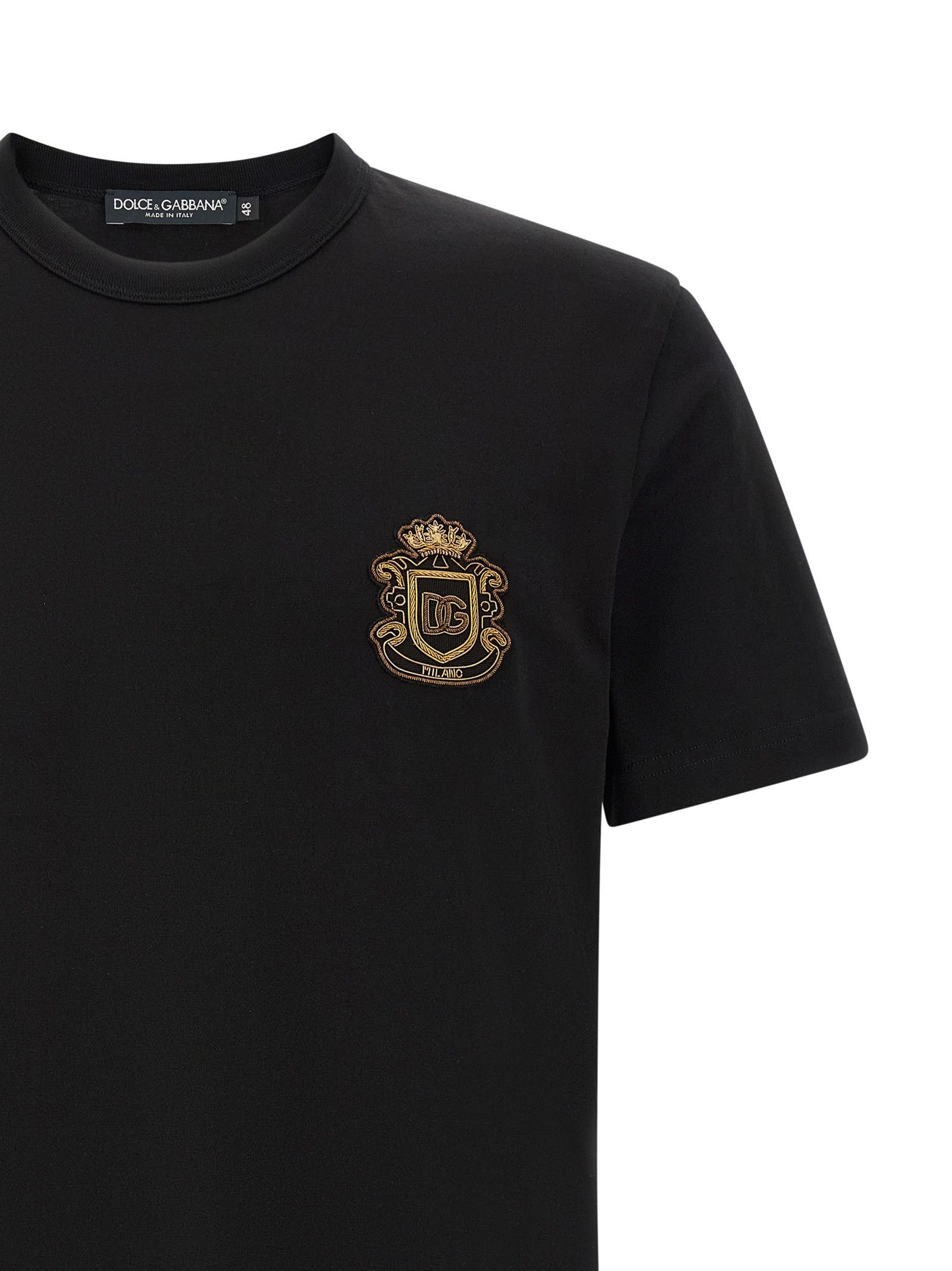 Dolce & Gabbana Heraldic patch t-shirt Size US L / EU 52-54 / 3 - 3 Thumbnail