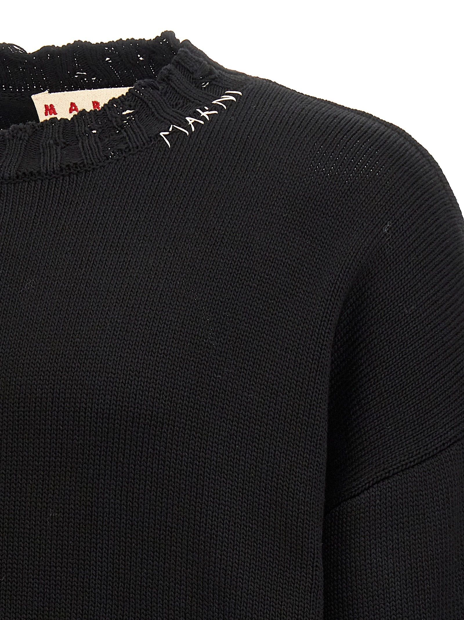Marni Destroyed effect sweater Size US XXL / EU 58 / 5 - 4 Thumbnail