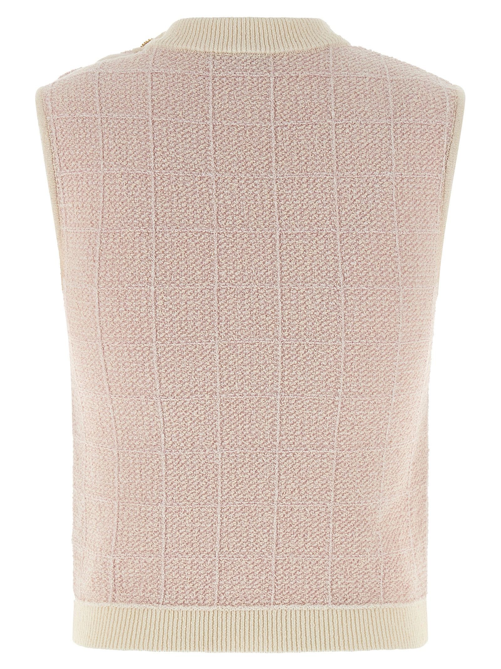 Balmain 'Testa di leone' tweed vest Size XS / US 0-2 / IT 36-38 - 2 Thumbnail