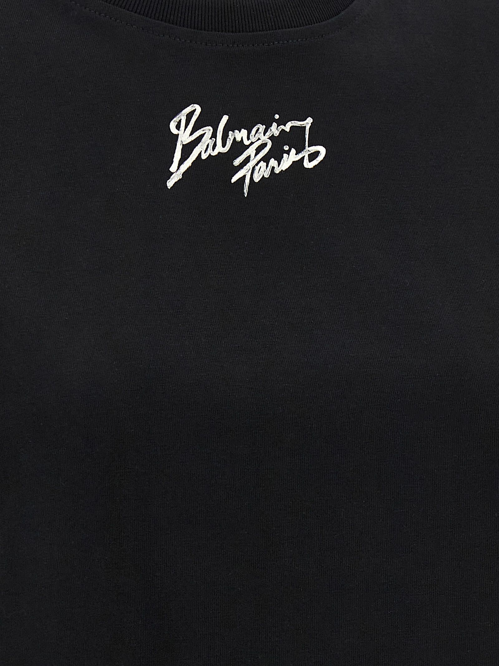 Balmain Cropped T-shirt Size S / US 4 / IT 40 - 4 Thumbnail