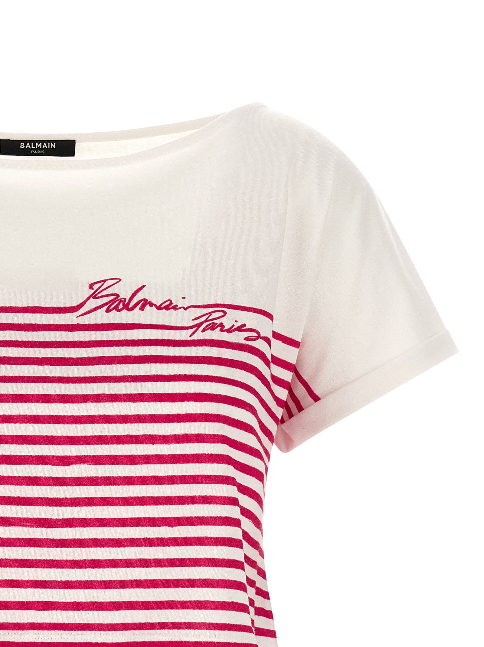 Balmain 'Marinière' T-shirt Size XS / US 0-2 / IT 36-38 - 3 Thumbnail