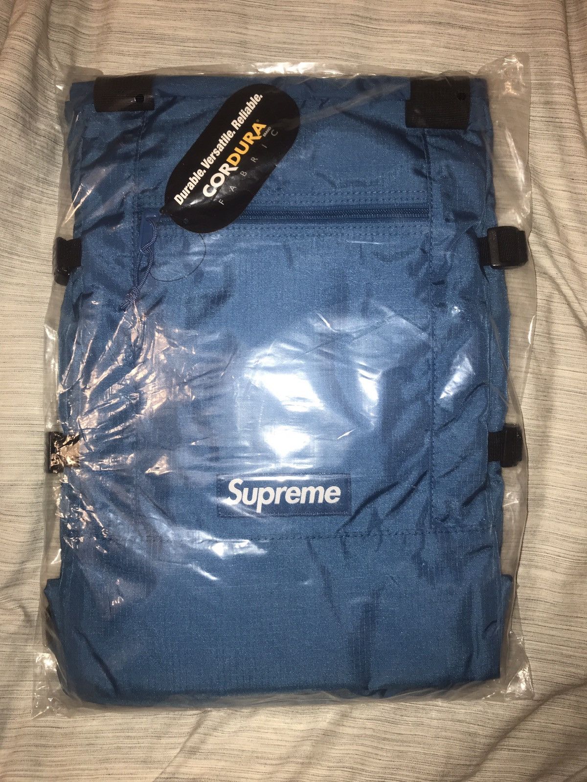 Supreme Supreme Tote Backpack Royal blue new never out of bag Grailed