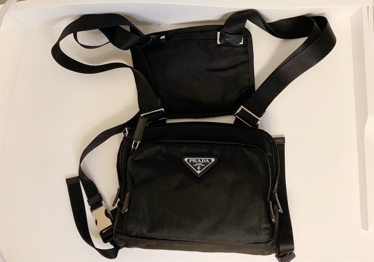 Prada Prada Vintage Crossbody Messenger Bag, Grailed