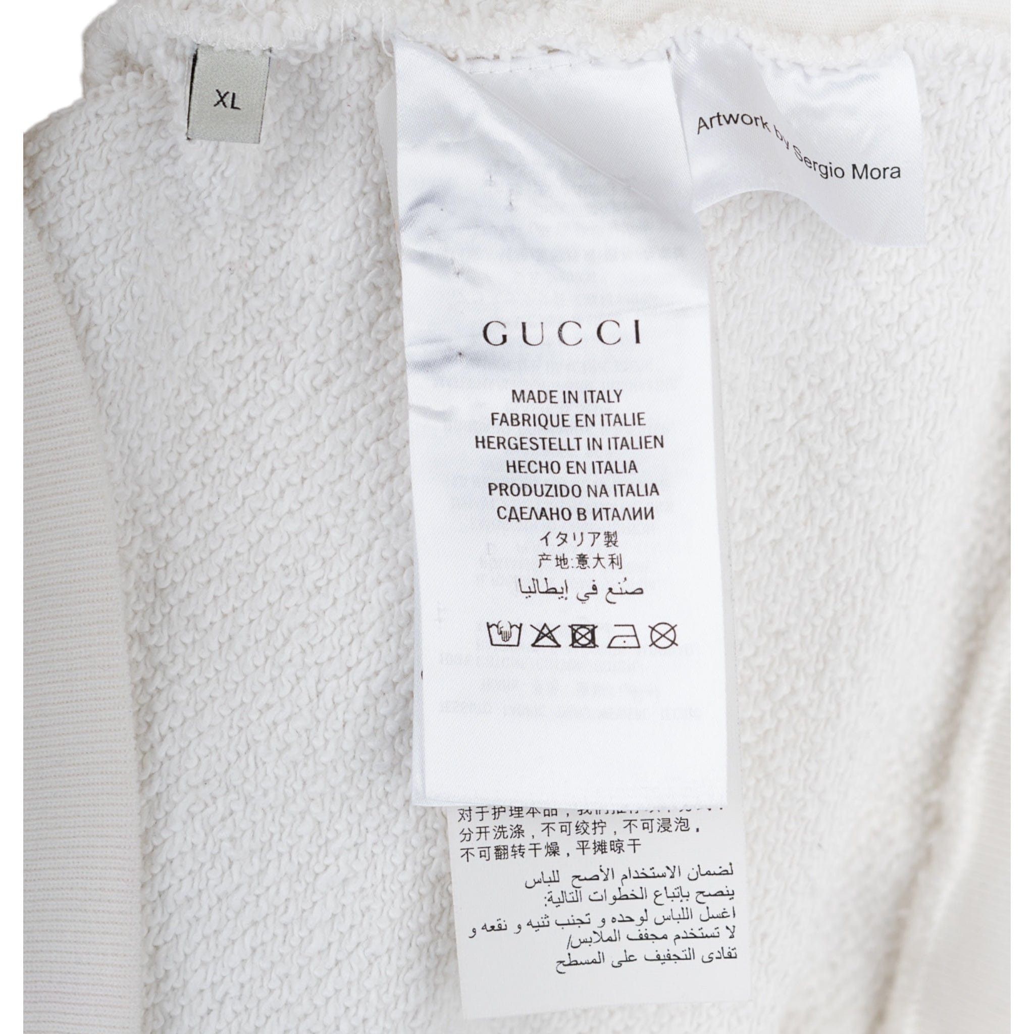 Privilegium Perpetuum Hooded Sweatshirt White