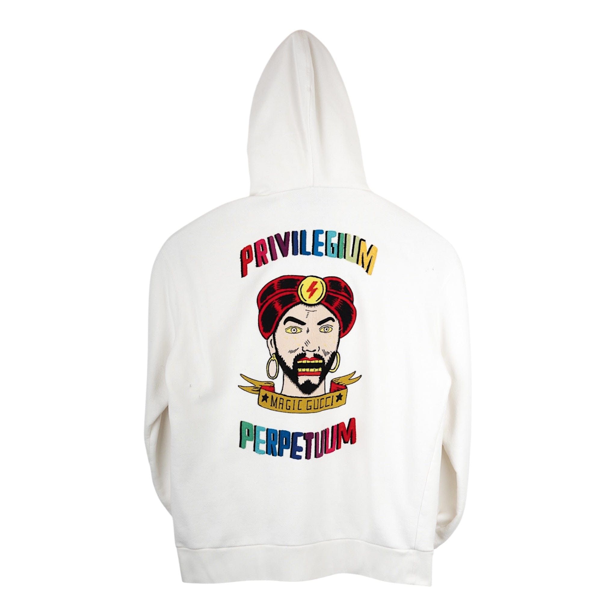 Privilegium Perpetuum Hooded Sweatshirt White