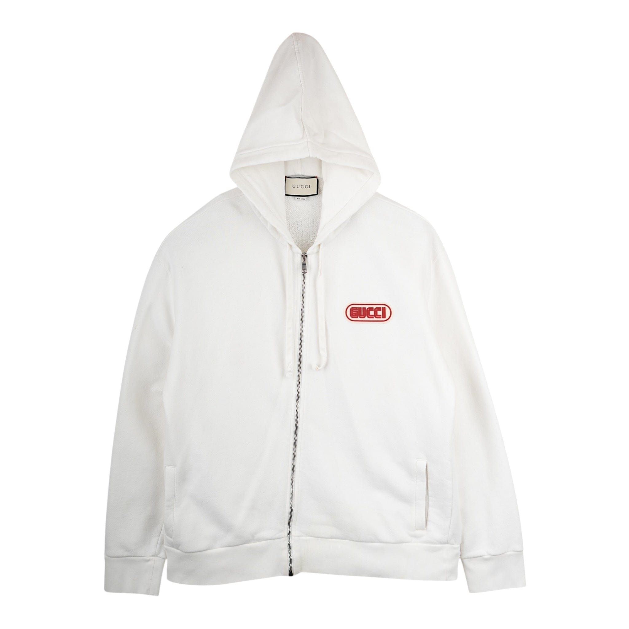 Privilegium Perpetuum Hooded Sweatshirt White