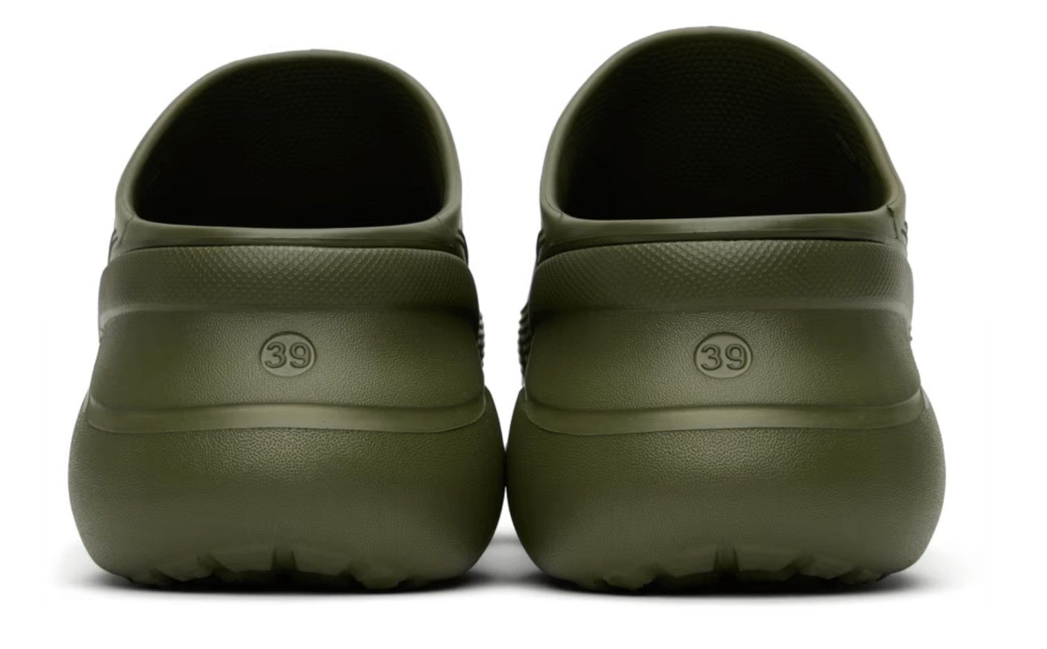 Clog Mules Khaki Green