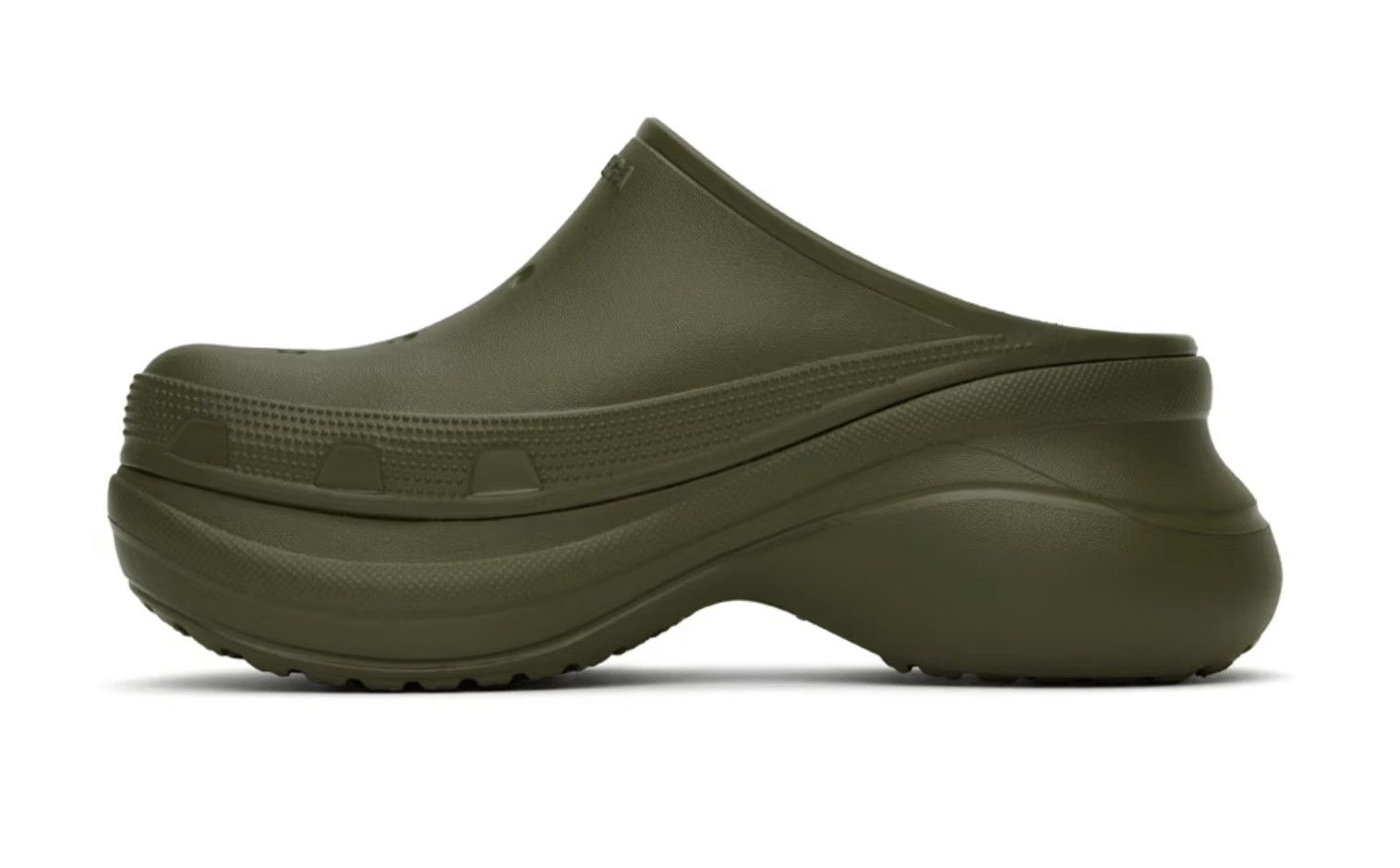 Clog Mules Khaki Green