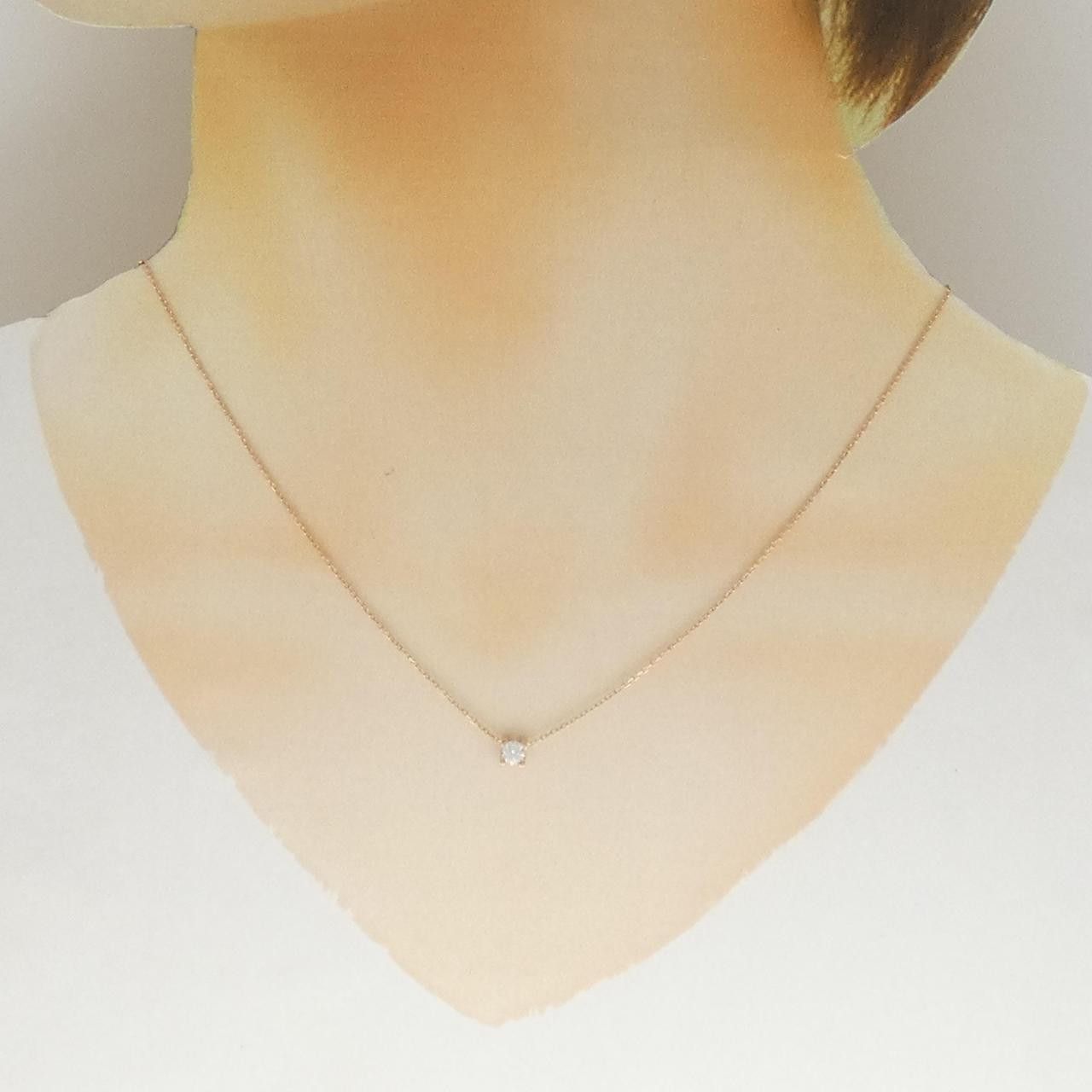 Cartier Cartier Cartier C de Cartier 750 Pink Gold Diamond Necklace Precious Metal Necklace DUTY FREE for USA Size ONE SIZE - 6 Thumbnail